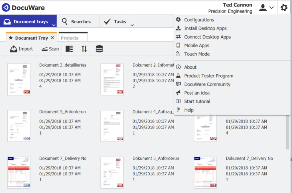 docuware document management software