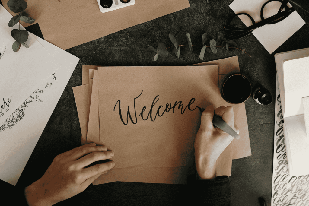 Provide your newcomers with employee welcome packages.