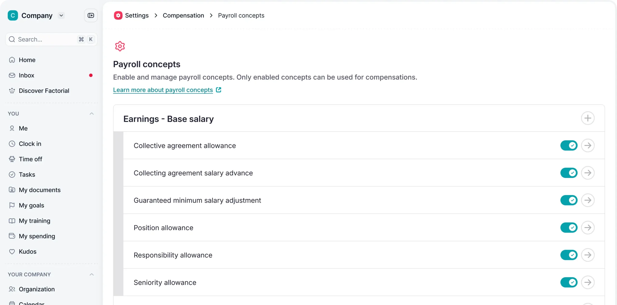 factorial paperless payroll system